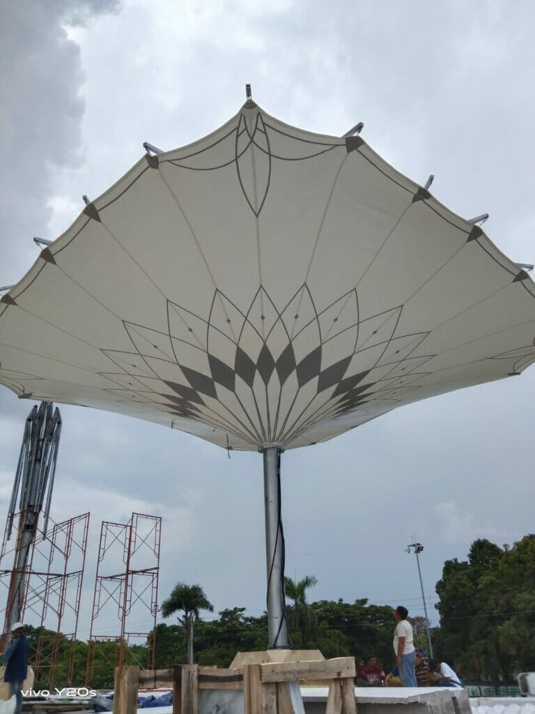 Tenda membrane Payung Masjid